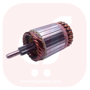 آرمیچر استارت چهار ذغاله جدید 8 دندانه مشترک (پژو405،سمند،پرشیا،206) KSTAR