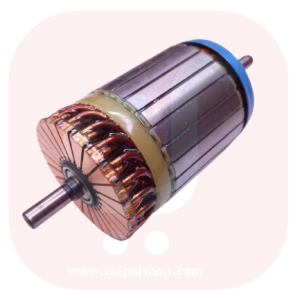 آرمیچر استارت چهار ذغاله جدید 10 دندانه مشترک (پژو405،سمند،پارس،206) R.BCO