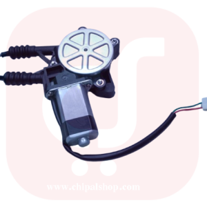 مجموعه کامل دستگاه شیشه بالابر برقی جلو سمت راننده (تیبا) ماد پارت