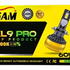 هدلایت تک رنگ سام پایهH7 مدل KL90