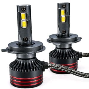 لامپ هدلایت LED خودرو با طراحی مدرن و کارایی بالا.
