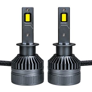 لامپ هدلایت LED خودرو با طراحی مقاوم و کارایی بالا.